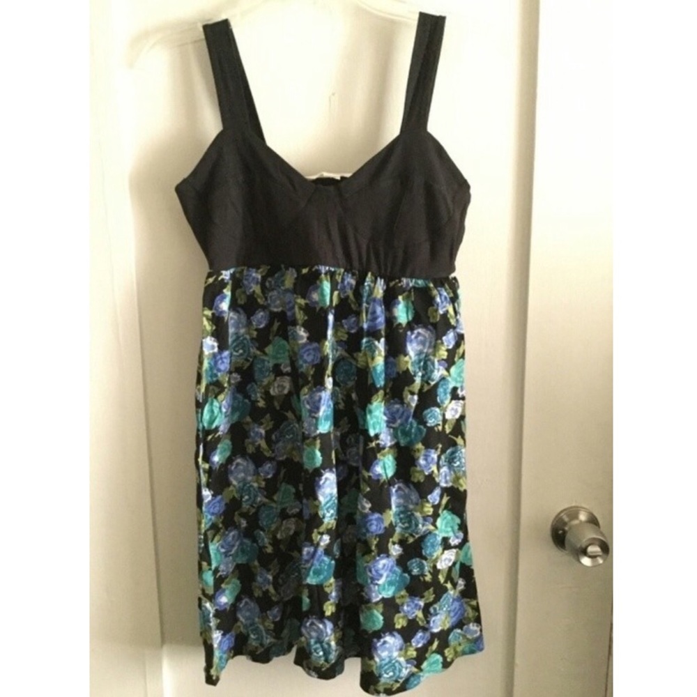 Derek Heart Flower Mini Dress